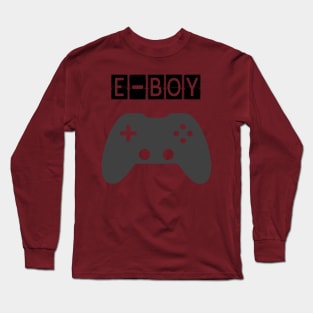 E boy player Long Sleeve T-Shirt